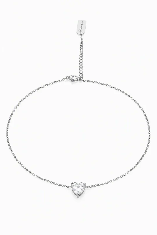 Κολιέ Big Crystal Heart