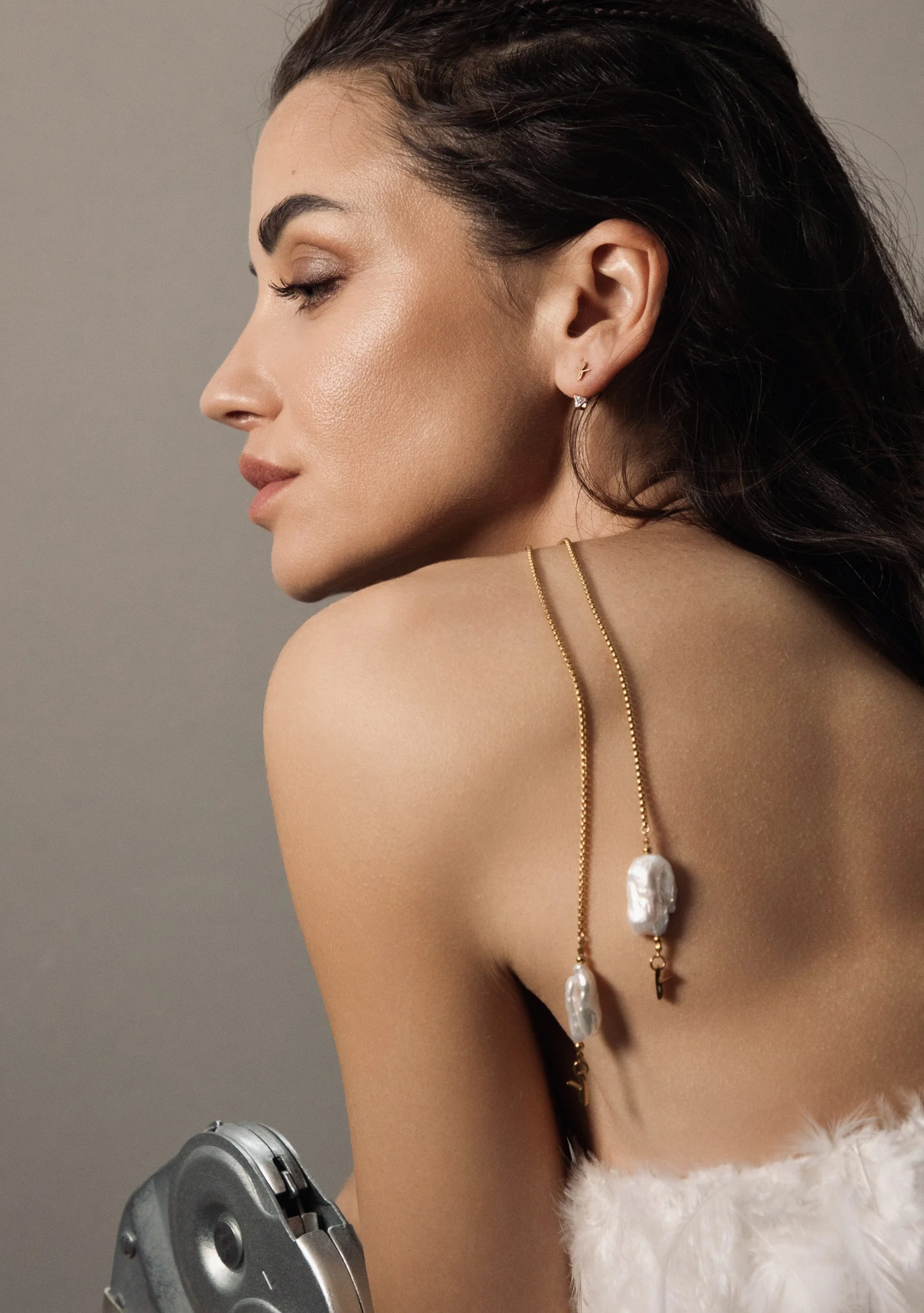 Πολυχρηστικό κολιέ Liquid Pearls