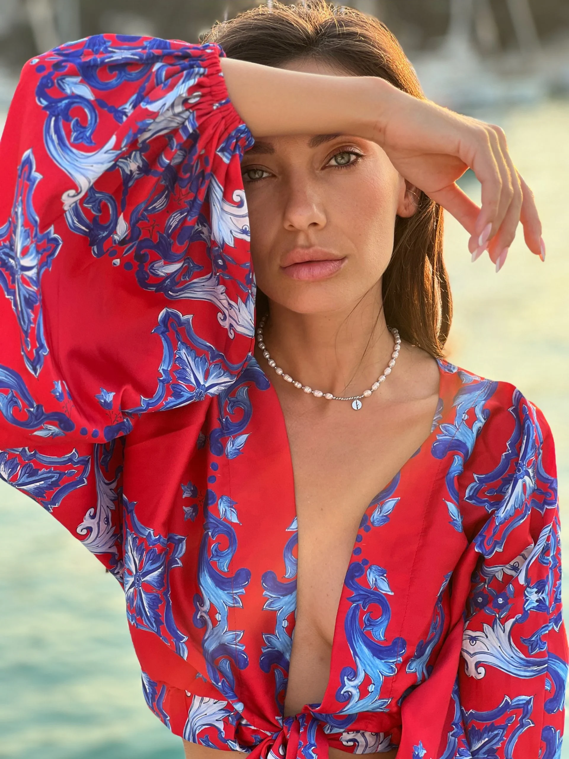 Κολιέ Rice Pearls Premium