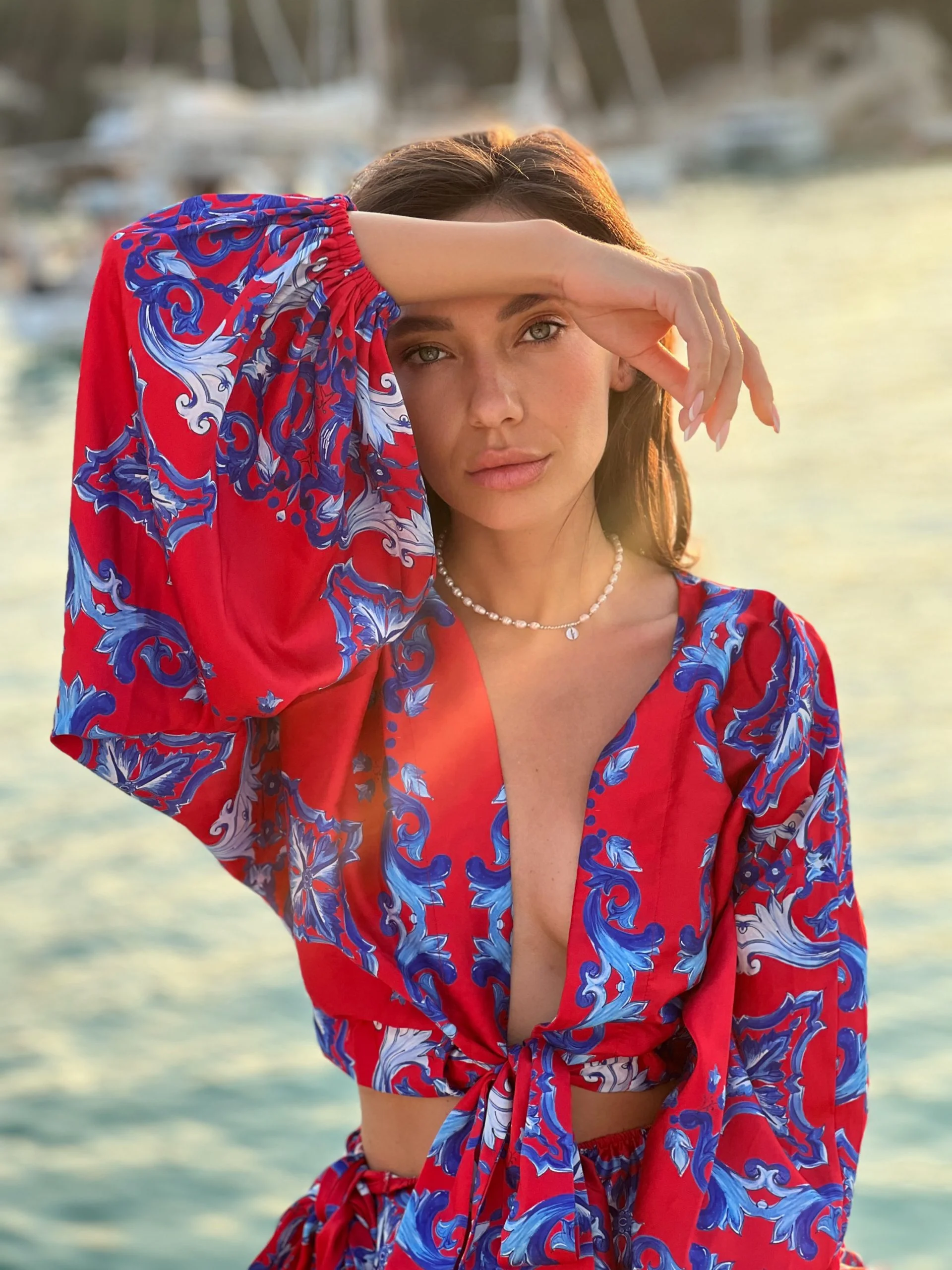 Κολιέ Rice Pearls Premium