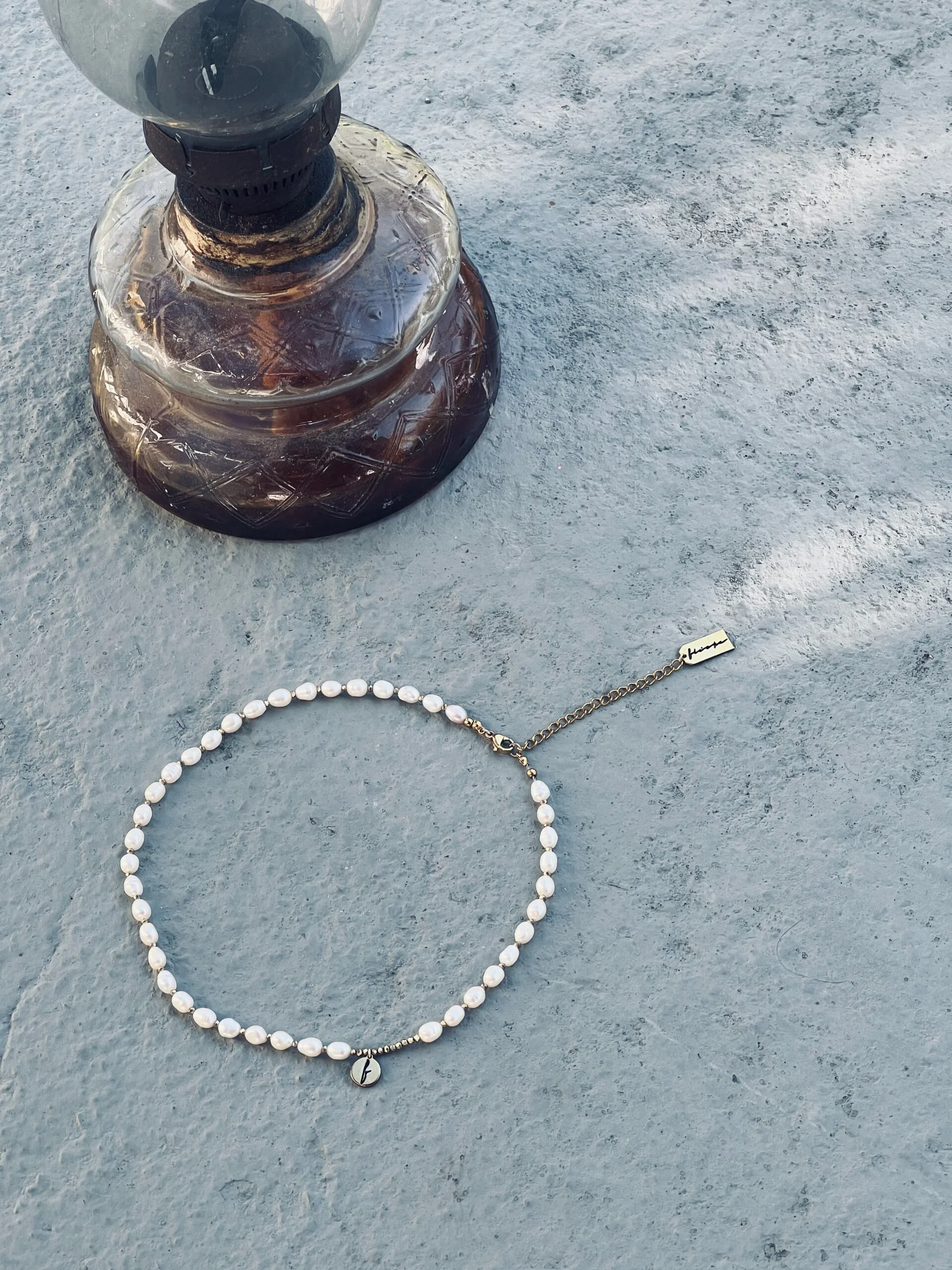 Κολιέ Rice Pearls Premium