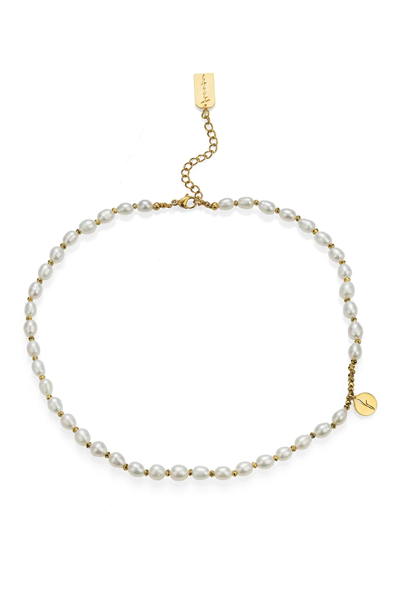 Κολιέ Rice Pearls Premium