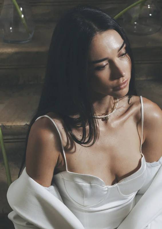 Κολιέ Pearls & Clips