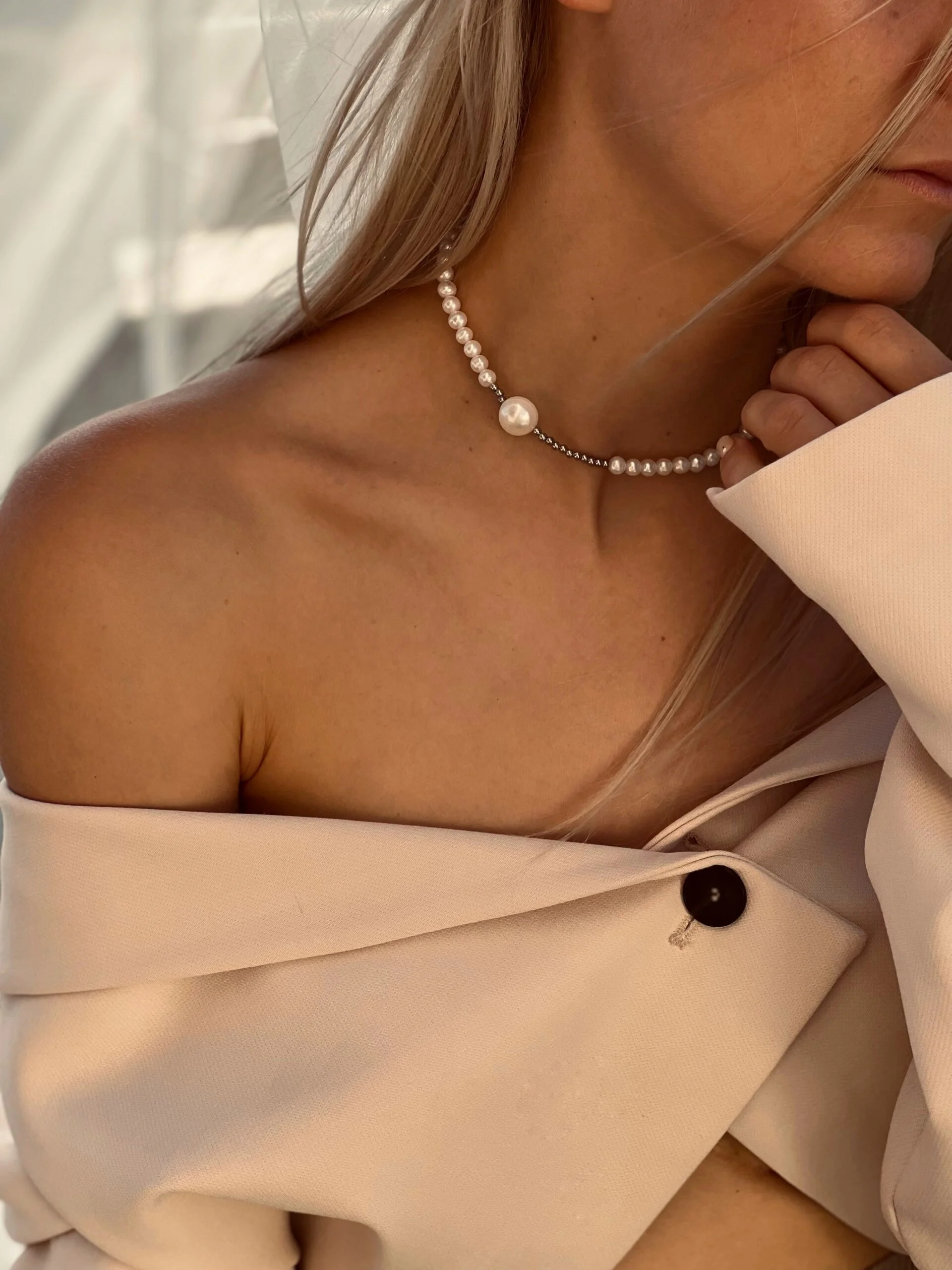 Κολιέ Pearl Beads