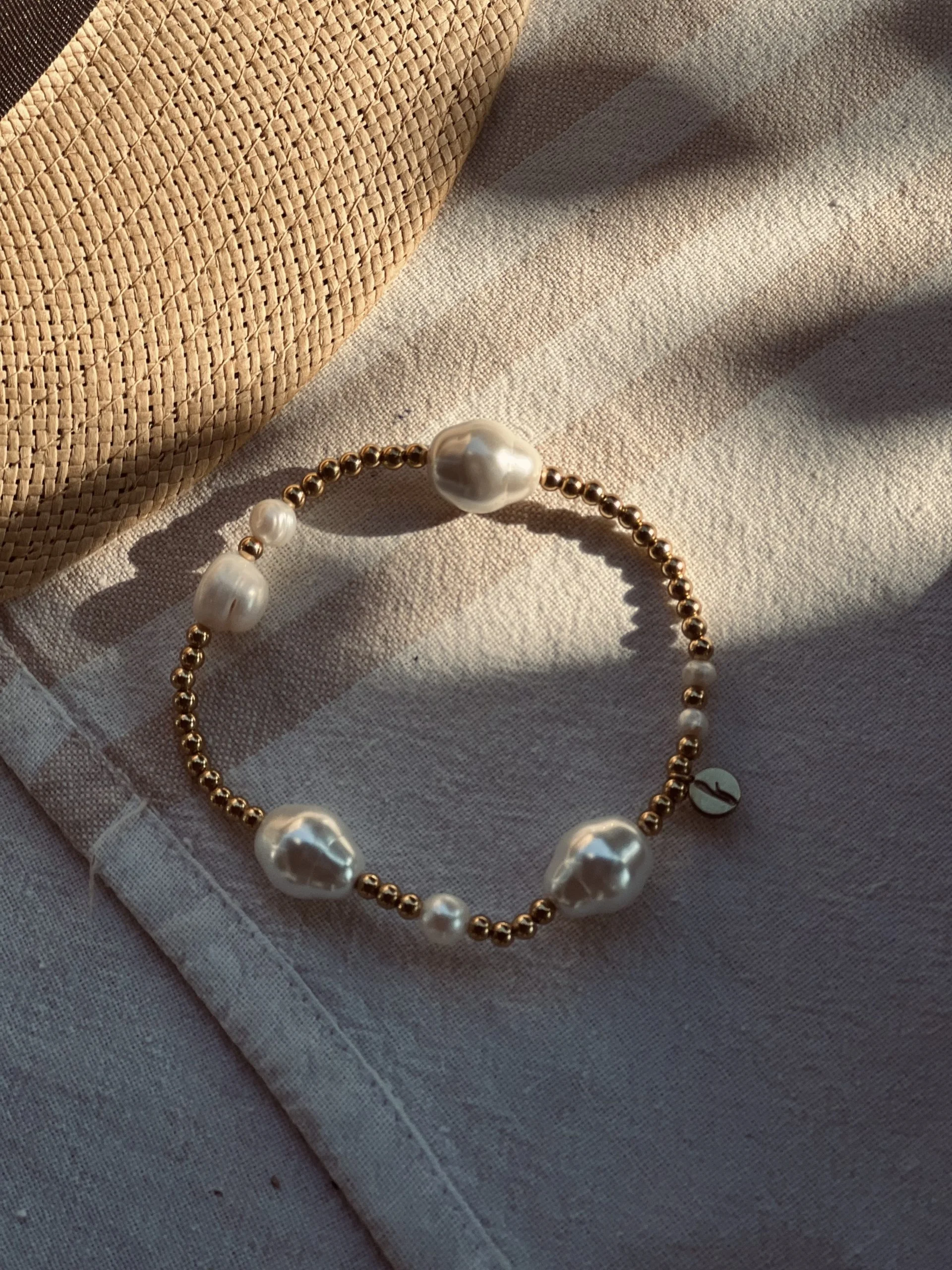 Βραχιόλι για αστράγαλο Pearls-Pearls