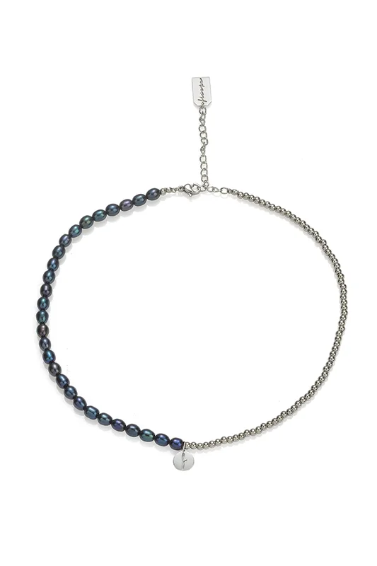 Κολιέ Rice pearls blended Deep