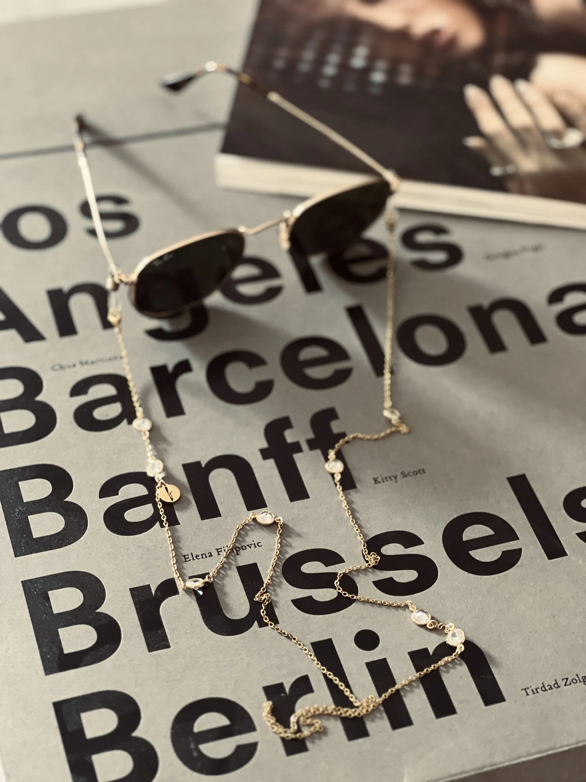 Κόσμημα για γυαλιά Swarovski drops