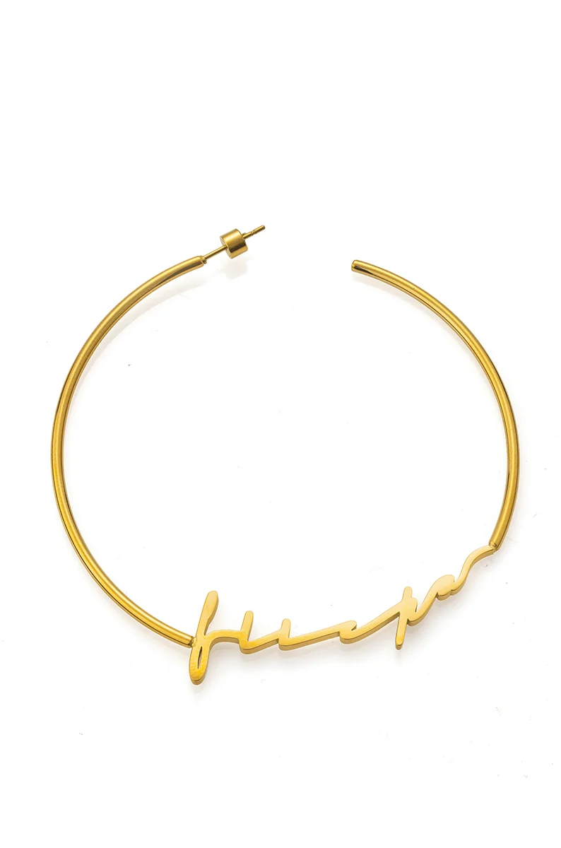 Σκουλαρίκια Flicka Hoops