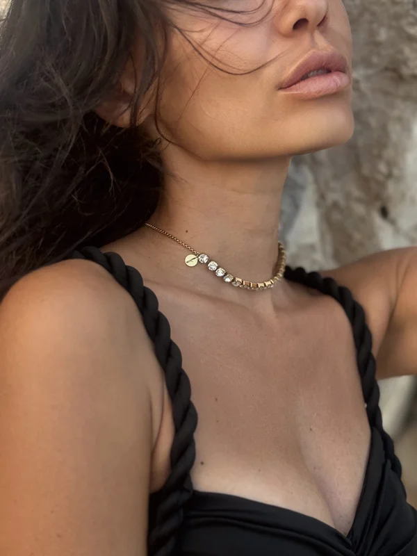 Κολιέ Chunky Crown