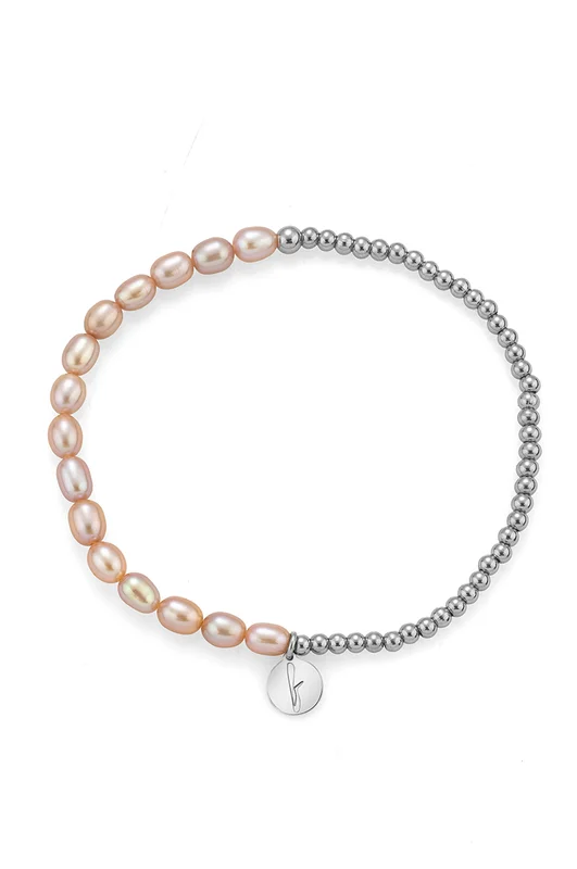 Βραχιόλι αστραγάλου Rice pearls blended